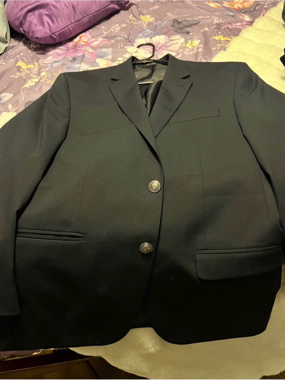 Micheal Kors Classic Black Men's Single-Breasted Blazer